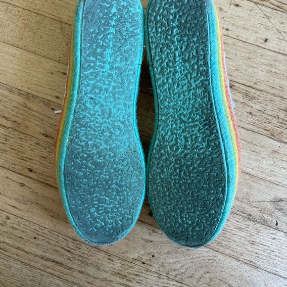 Superga rainbow platform 2790 White Canvas Sneakers - Picture 6 of 8